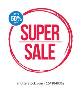 sale label layout design, vector illustration