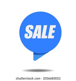 Sale label for promotion banner