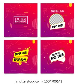 Sale label with the purple abstract background vector