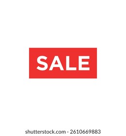 Sale Label ribbon banner and label sticker sale offer and badge tag sale advertising. Discount red ribbons, banners and icons. Cffer discount coupons. Vector illustration.