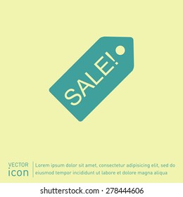 sale label sign sign.