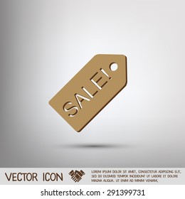 sale label sign sign.