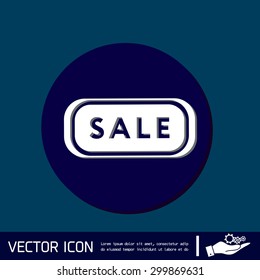 sale label sign sign.