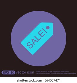 sale label sign sign.