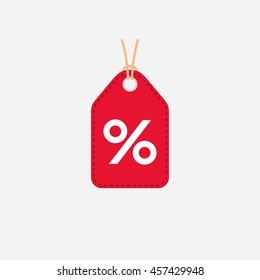 Sale label tab / black friday vector discount icon