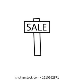 Sale, label, tag vector icon