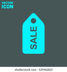 Sale label vector icon