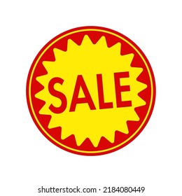 Sale label vector illustration | SALE