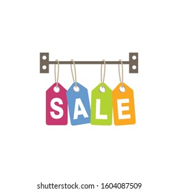 sale label vector illustration  element design