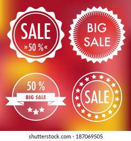 Sale labels