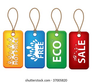 Sale labels