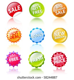 Sale labels