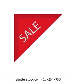 sale labels, template. Blank labels, discount and price on paper. Special offer. Vintage. Vector illustration.