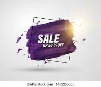 Sale layout background for business, promotion and advertising. Shopping discount promotion. Template for discount coupon, brochure, sale, banner, flyer, poster.