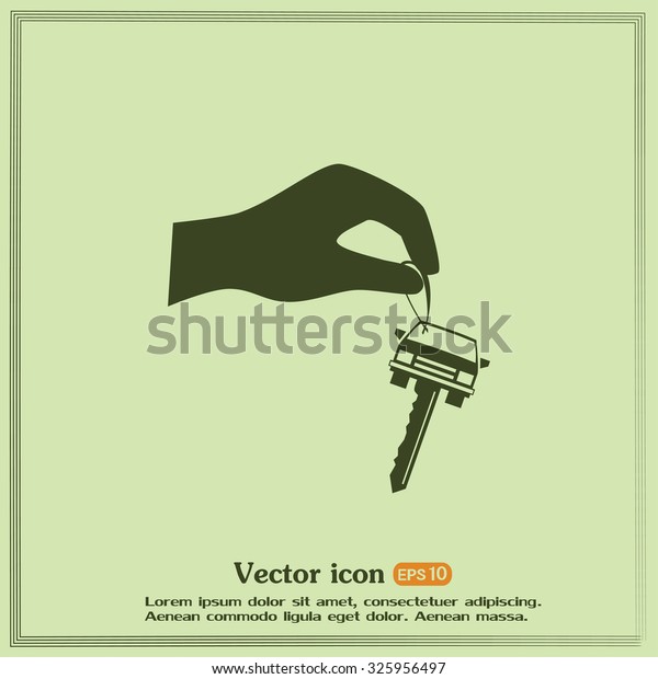 Sale or lease of the vehicle: in the hand your car keys.\
Vector 