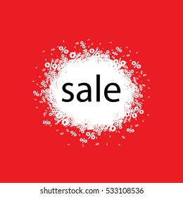 Sale logo, vector