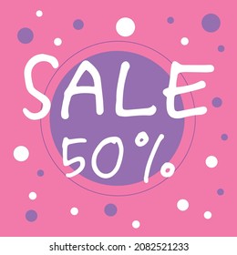 Sale Magic Unleashed: Infuse your promotions with magic using this hand-drawn sale percent surrounded by dynamic bubbles. The lively design promises to captivate and spark interest