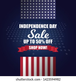 sale material and element for fourth of july independence day of united states of america. 4th of july USA celebration. editable eps 10 vector.