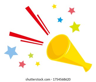 Sale megaphone vector illustration .  Delivery promotion and bargain icons .