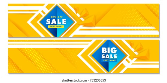 Sale modern hipster abstract background, poster or flyer design. Sale on colorful background. Vector illustration.