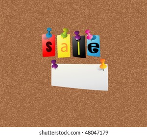 sale notice concept