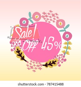 Sale off 45%, Beautiful greeting card poster