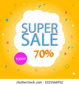 Sale offer background