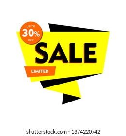 Sale offer badge. promo seals/stickers. Isolated vector illustration.