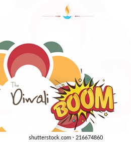Sale, offer or discount posters for Hindu community festival Happy Diwali celebrations with colorful abstract design. 