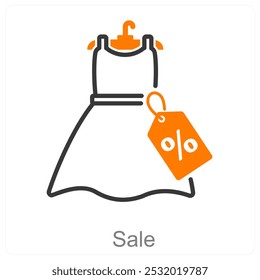 Sale and offer icon concept