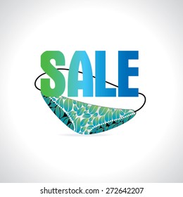 sale offer on underwear vector illustration 