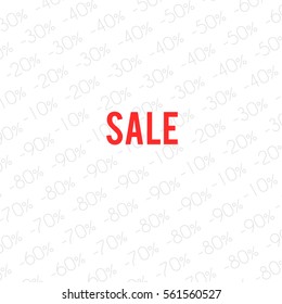 Sale. Pattern
