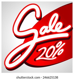 Sale percent 