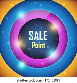 Sale Point Vector Design