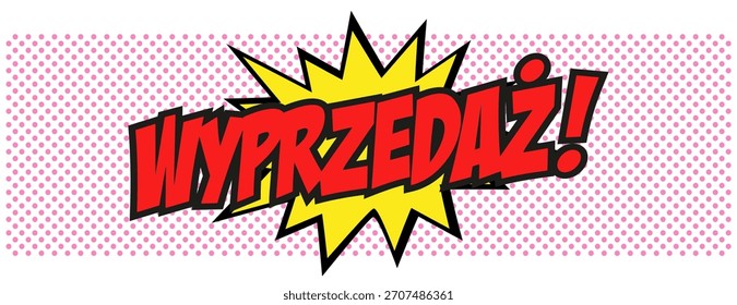 Wyprzedaż, venda em língua polonesa