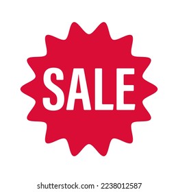 SALE pop icon. Advertisement. Vector.