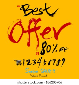 Sale poster