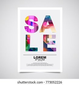 Sale Poster background 