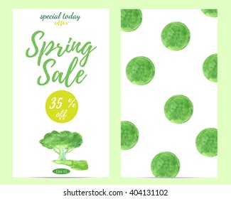 Sale poster, cards, banner, brochure. 35% Off. Sale cards. Sale design. Stock vector 
