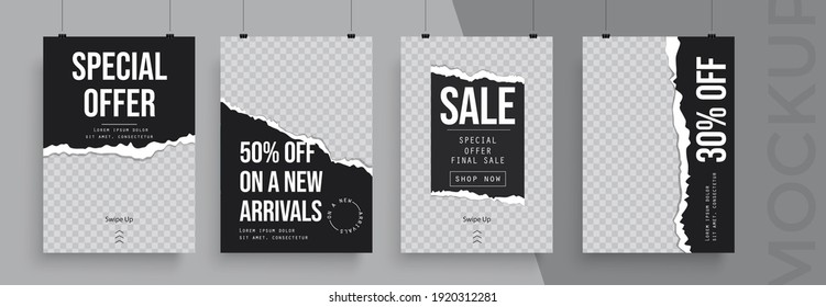 Sale Poster Template. Easy To Adapt To Brochure, Annual Report, Magazine, Poster, Card, Corporate Presentation, Portfolio, Flyer, Banner, Website, App