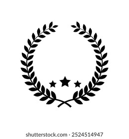 Sale premium quality laurel wreath emblem