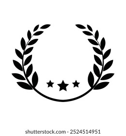 Sale premium quality laurel wreath emblem