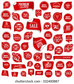 Sale price tag collection