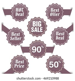 Sale price tag collection