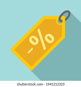 Sale price tag icon. Flat illustration of Sale price tag vector icon for web design