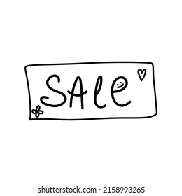 Sale, price tag icon. Sign isolated on white background