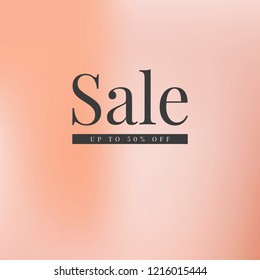 Sale promotion ad poster design template