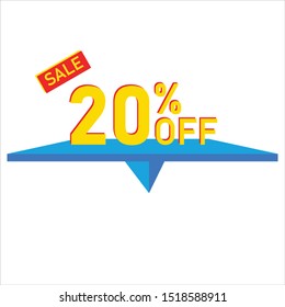 sale promotion advertising material Vector. Useful for ad, social media, brochure, email, flyer, leaflet, poster, web ad, ect.