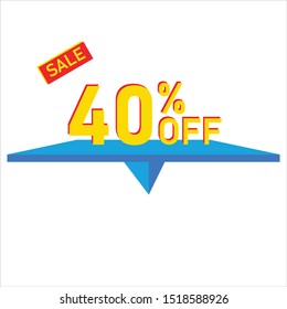 sale promotion advertising material Vector. Useful for ad, social media, brochure, email, flyer, leaflet, poster, web ad, ect.