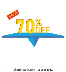 sale promotion advertising material Vector. Useful for ad, social media, brochure, email, flyer, leaflet, poster, web ad, ect.